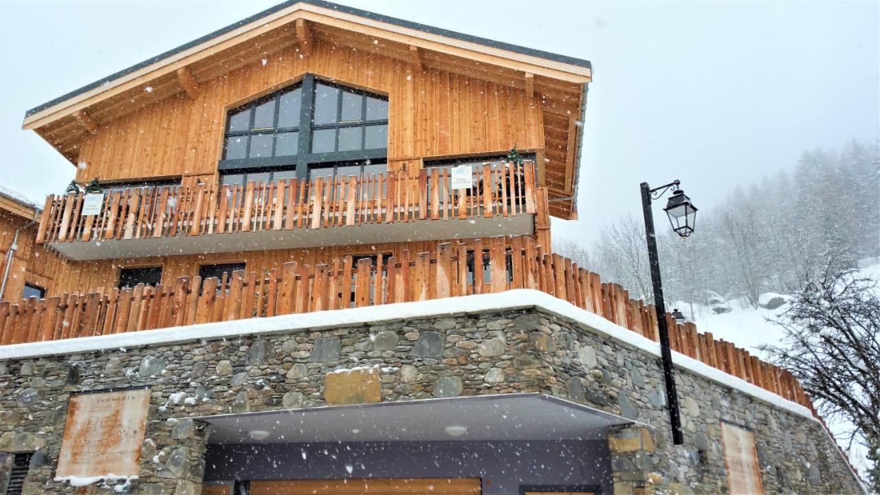 Chalet Hermine Bed and Breakfast La Plagne-Tarentaise Exterior foto