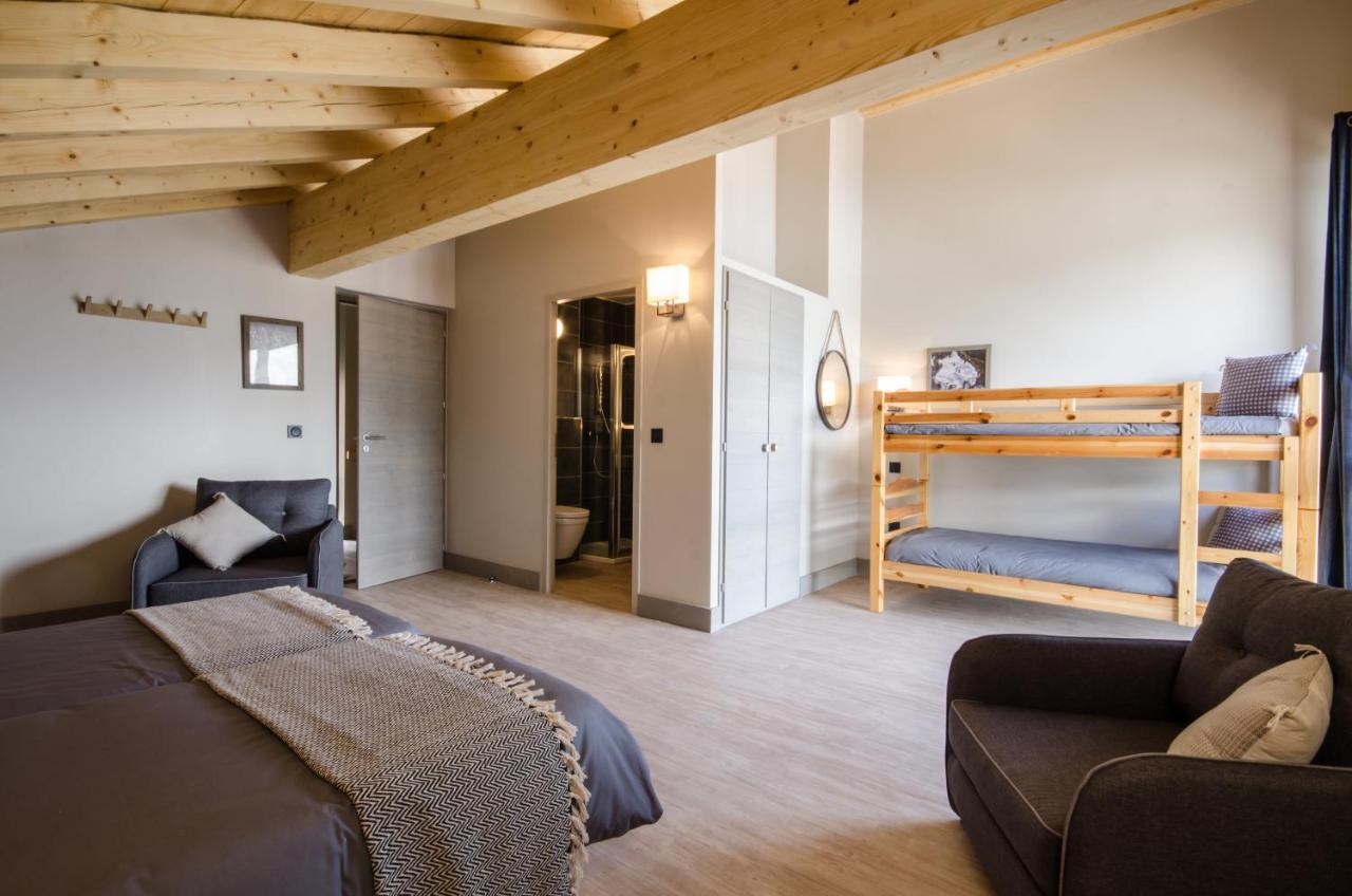 Chalet Hermine Bed and Breakfast La Plagne-Tarentaise Exterior foto