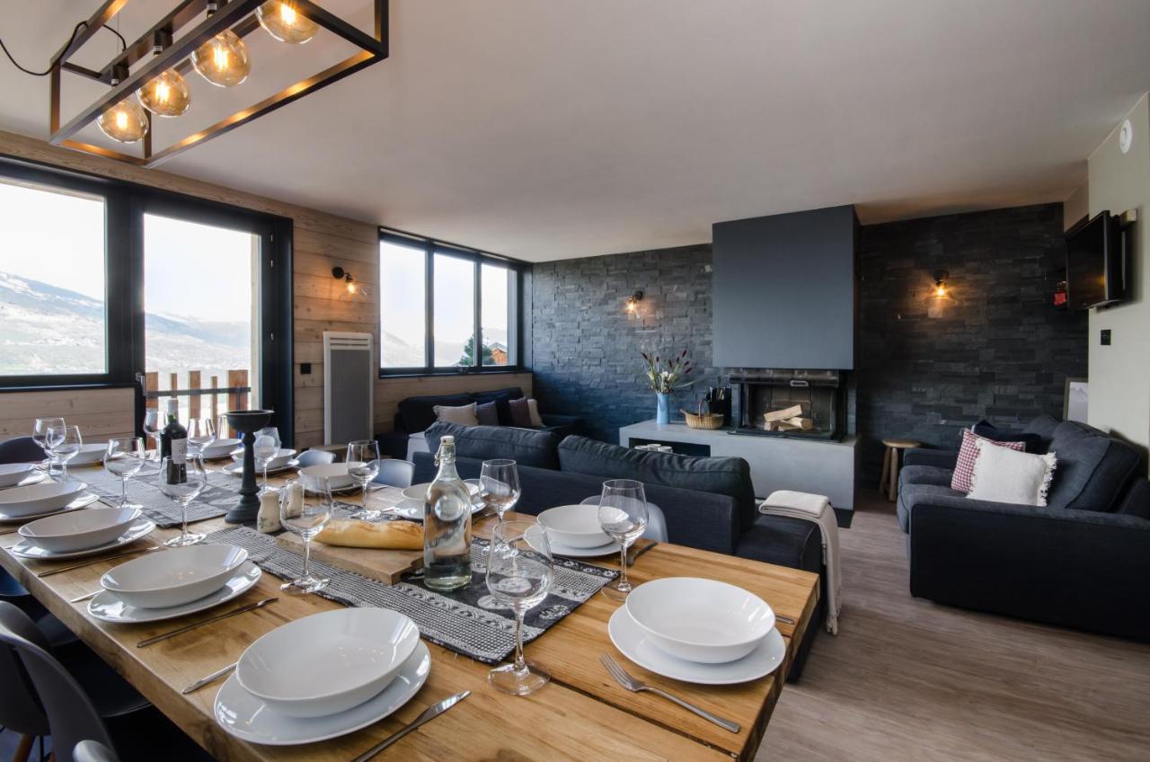 Chalet Hermine Bed and Breakfast La Plagne-Tarentaise Exterior foto